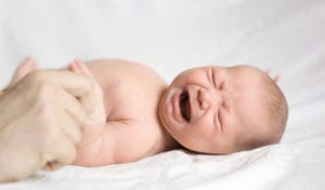 Baby Crying in Colic Pain