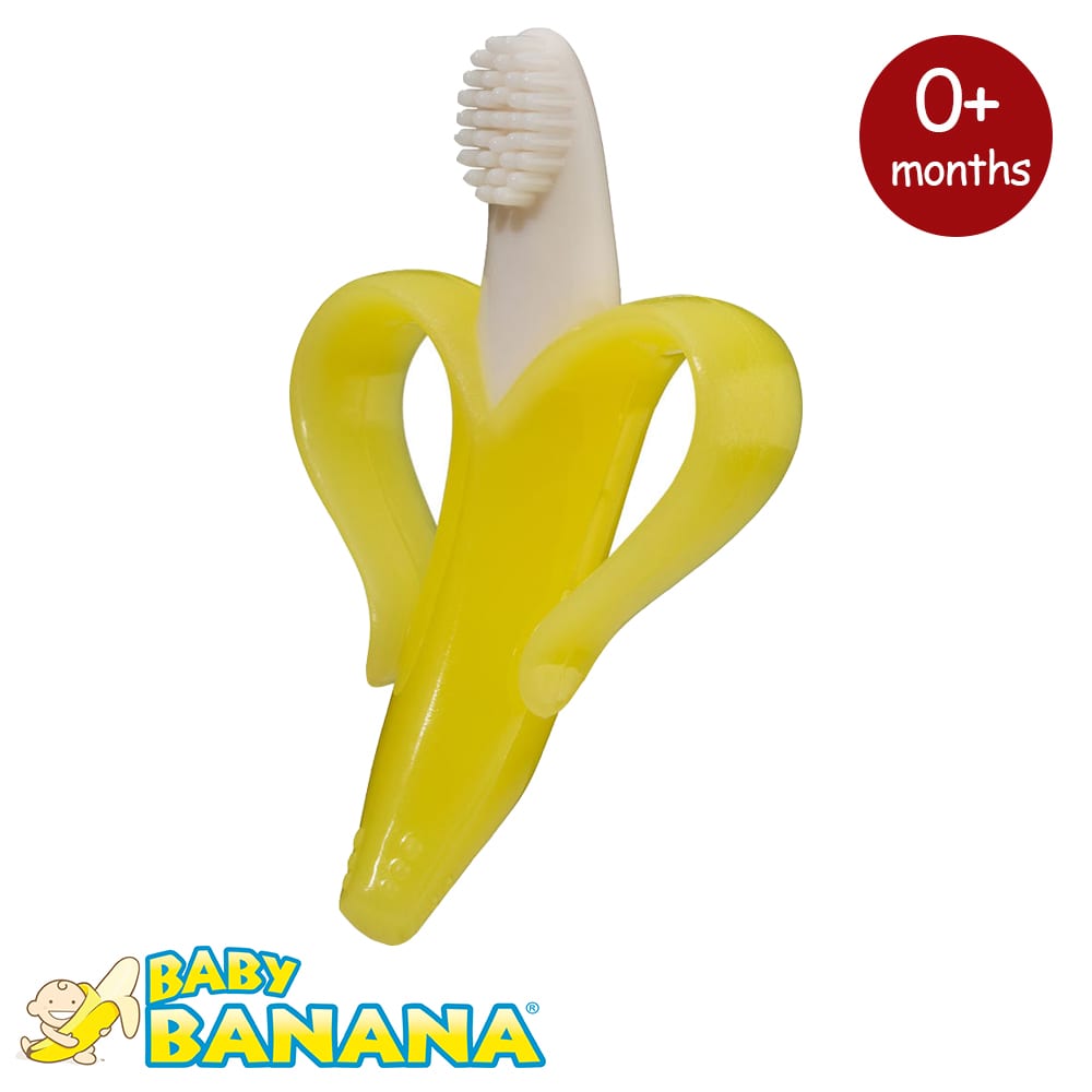 Baby Banana Infant Toothbrush - Yellow