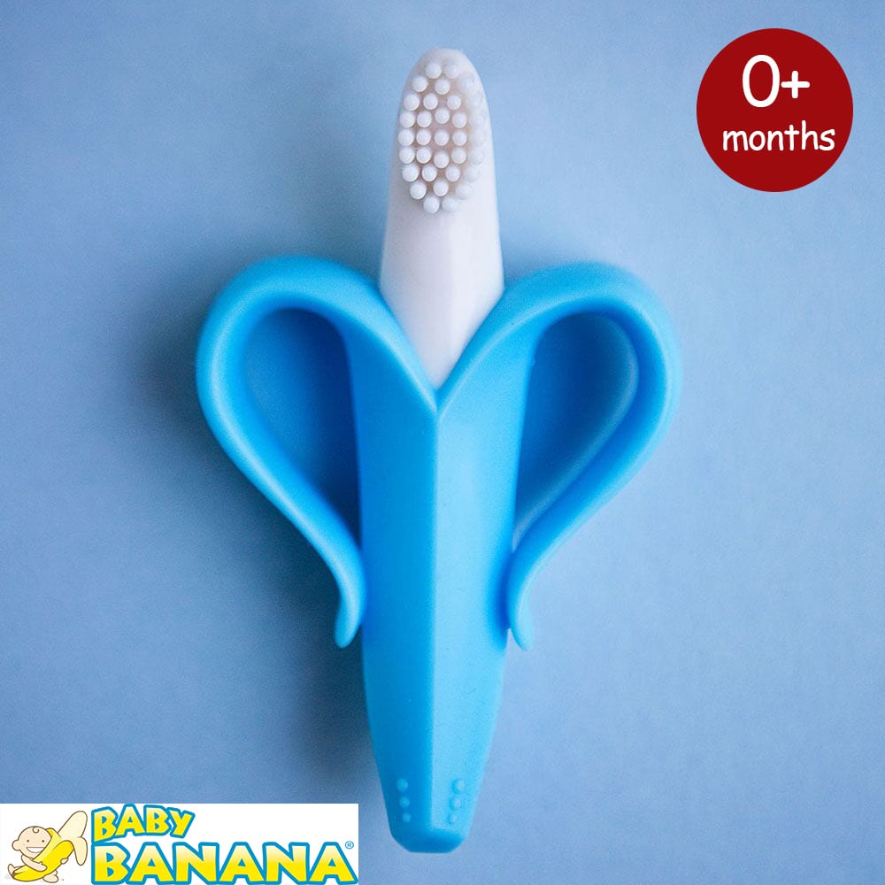 Baby Banana Infant Toothbrush – Blue