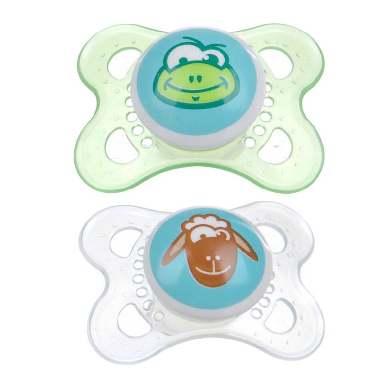 MAM Animal Dummies 04m 2 PK 2 BabyNest