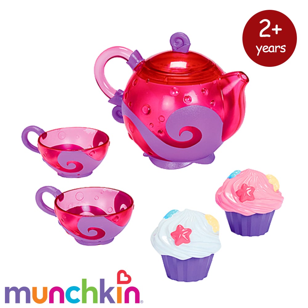 Munchkin Bath Tea n Cupcake Set
