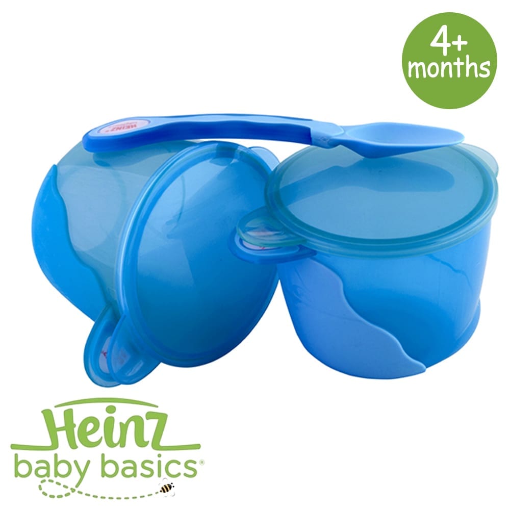 Heinz Baby Basics 2 Snack Bowls & Spoon