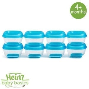 Heinz Baby Basics Mini Freezer Pots 8 Pack