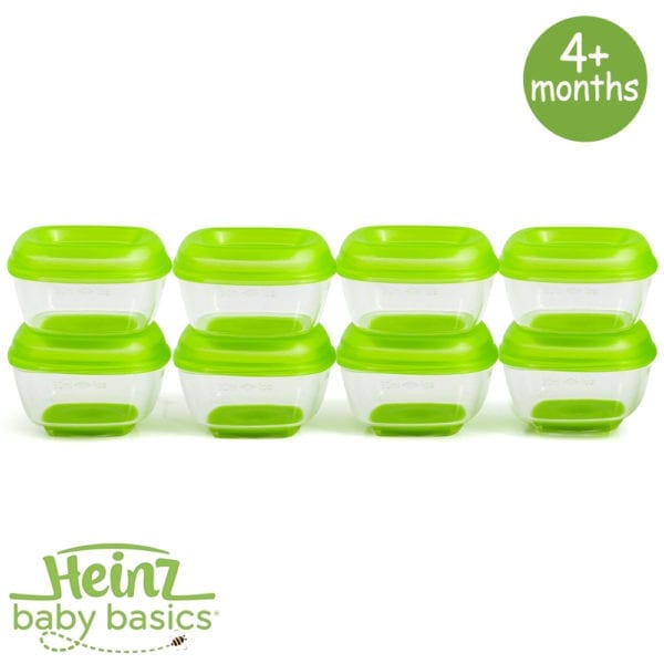 Heinz Baby Basics Mini Freezer Pots 8 Pack