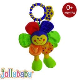 Jollybaby Shake n rattle pal flower