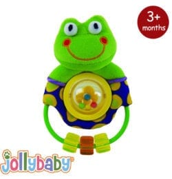 Jollybaby Discovery Spinning rattle frog