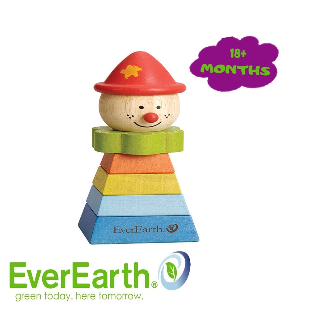 EverEarth Stacking Clown - Red Hat