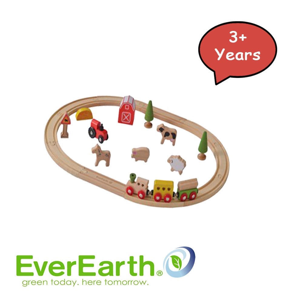 EverEarth Farm Train Set