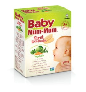 BABY Mum-Mum Rice Rusks-Vegetable