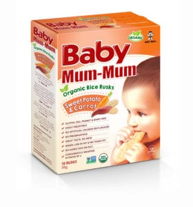 Baby Mum Mum Rice Rusk Potato & Carrot